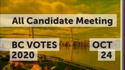 BC Election 2020 New Westminster  All Candidates Meeting (Video)